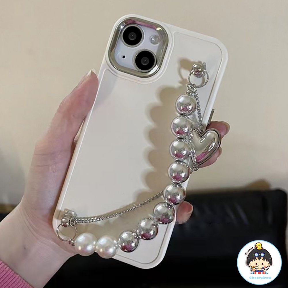 Ốp Điện Thoại TPU Mềm Chống Sốc Màu Trơn Có Vòng Tay Cho IPhone 14 Pro Max 13 12 11 Pro Max