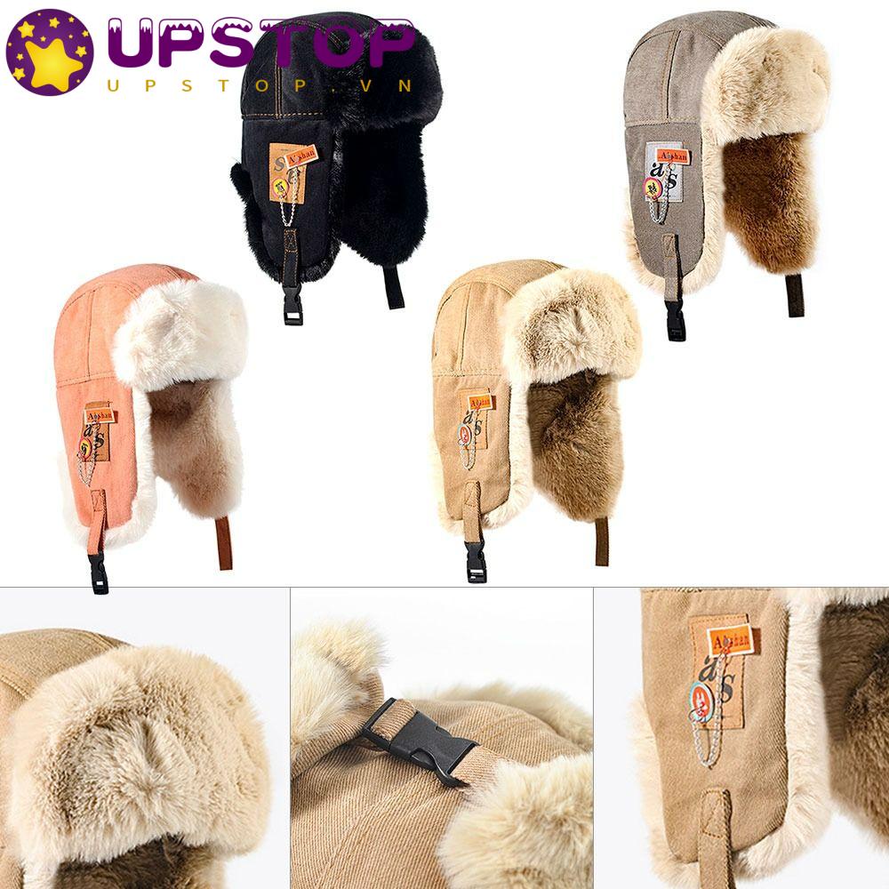 Mũ Che Tai Mềm Mại Chống Gió Giữ Ấm Mùa Đông