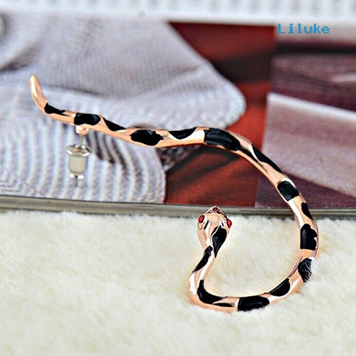 Đôi Khuyên Tai HìNh RắN ĐíNh Kim Cương Giả ThờI Trang Cho Nữ