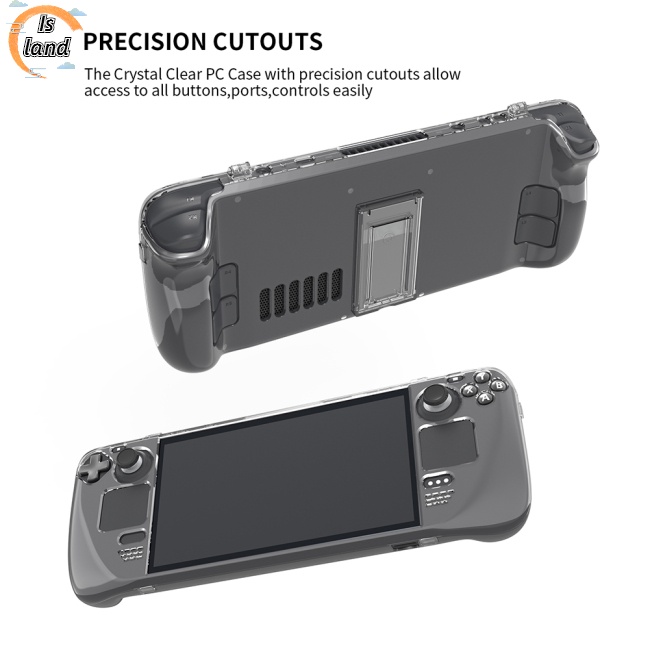 Ốp Điện Thoại Pc Cứng Trong Suốt Chống Trượt Cho Máy Chơi Game Hơi Nước