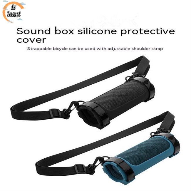 Vỏ Silicon Bảo Vệ Loa Flip6 Có Dây Đeo Vai