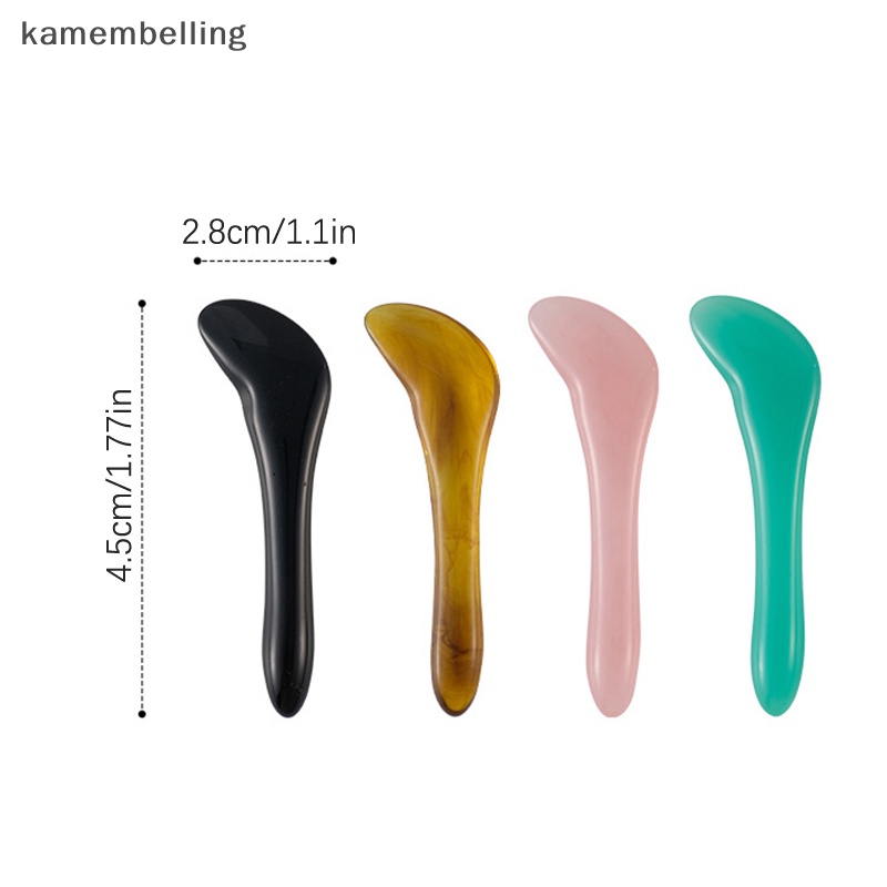 Kamembelling 1 Dụng Cụ Mát Xa Da Mặt Bằng Nhựa Resin Tự Nhiên