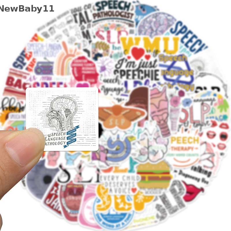 Bộ 56 Miếng Dán Trang Trí Tủ Lạnh / Laptop / Ván Trượt / Hành Lý Họa Tiết Graffiti Độc Đáo DIY