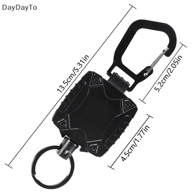 Dây Móc Khóa Có Kẹp Giữ Thẻ ID Chống Thất Lạc