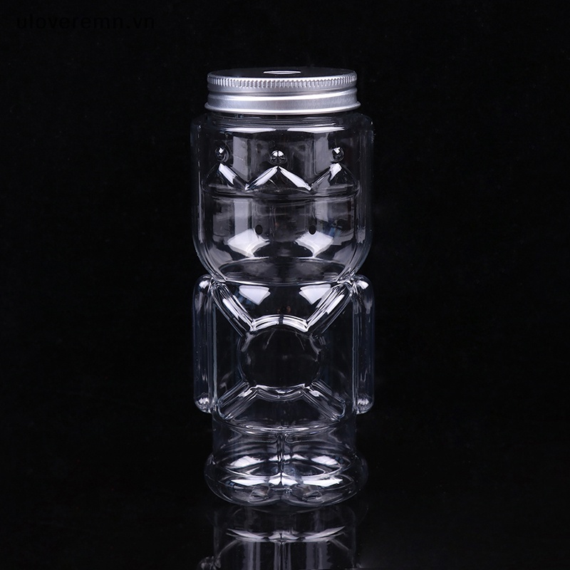 Uloveremn Bình Nước Trong Suốt Thiết Kế Sáng Tạo Đáng Yêu