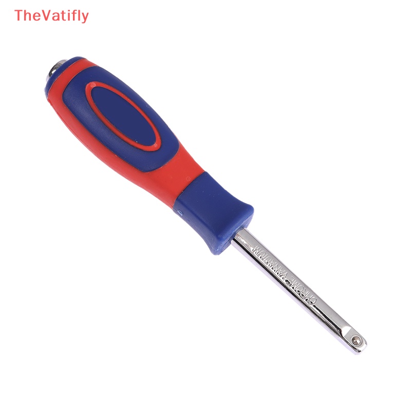 Chìa Vặn Đai Ốc Hình Vuông Nhỏ 1 / 4 Inch 6.3mm Có Lỗ Đuôi Tay Cầm Xoay Đa Năng