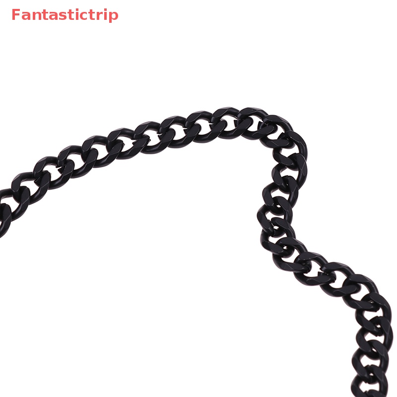 Phụ Kiện Dây Đeo Túi Xách Bằng Acrylic Màu Đen Sang Trọng Mới