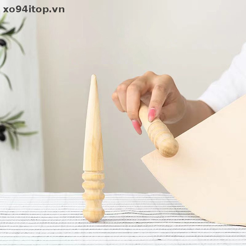 Xoitop Dụng Cụ Đánh Bóng Cạnh Gỗ Tròn Chuyên Dụng Làm Đồ Da Thủ Công