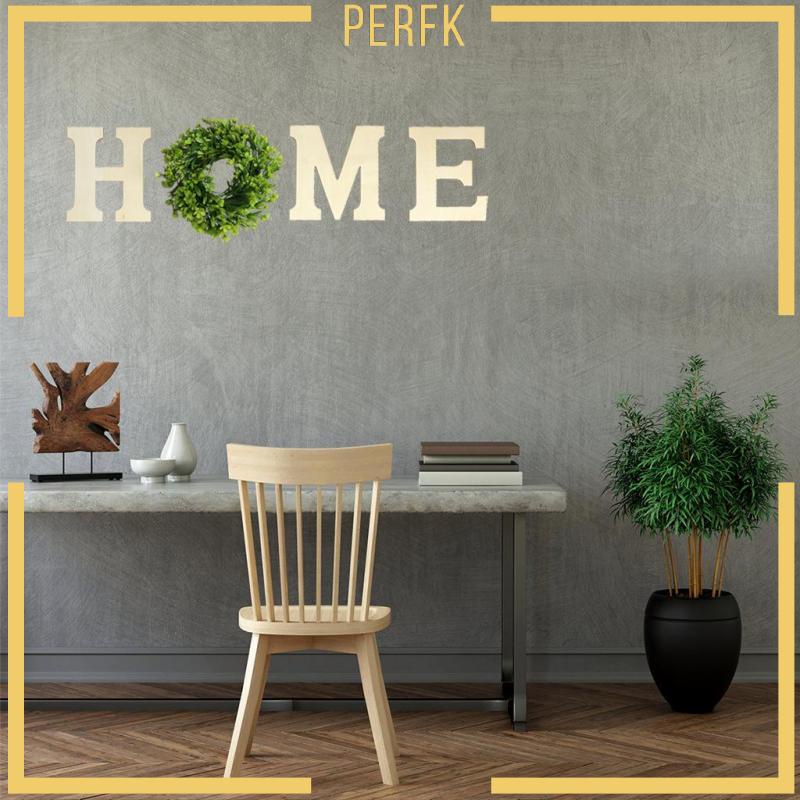 [Perfk] Biển Hiệu Chữ Cái Bằng Gỗ Màu Đen Trang Trí Nhà Nông Trại