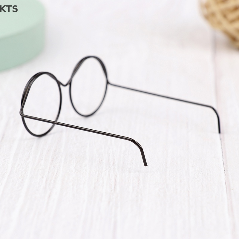 1 / 2 / 5 / 10 Mắt Kính Gọng Tròn Thời Trang Cho Búp Bê