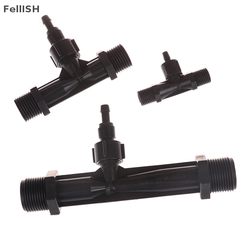 [Felli] Pvdf Venturi Ejector to Mix Ozone Với Van Chống Lưu Lượng Nước Tích Hợp 439br