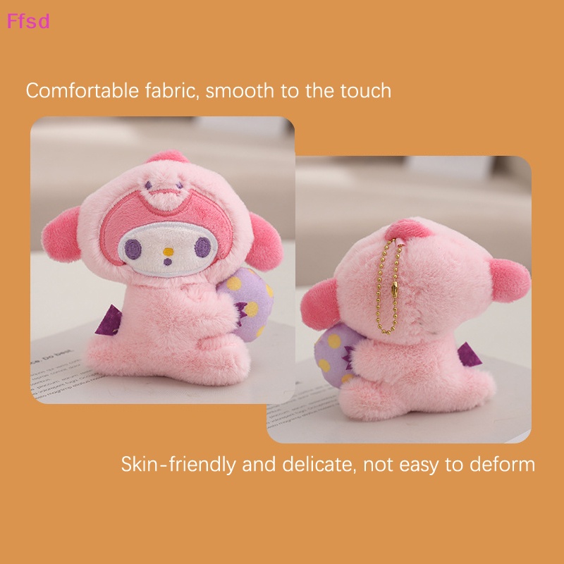 {Ffsd} Móc Khóa Hình Mèo Nhồi Bông Mềm Mại Đáng Yêu Thời Trang Làm Quà Tặng Cho Bé Gái * Hàng Bán Chạy
