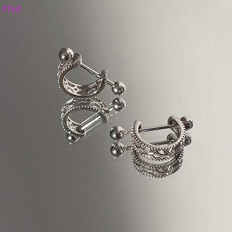 1 Đôi Khuyên Tai Dạng Xoắn Ốc Cá Tính Cho Nữ