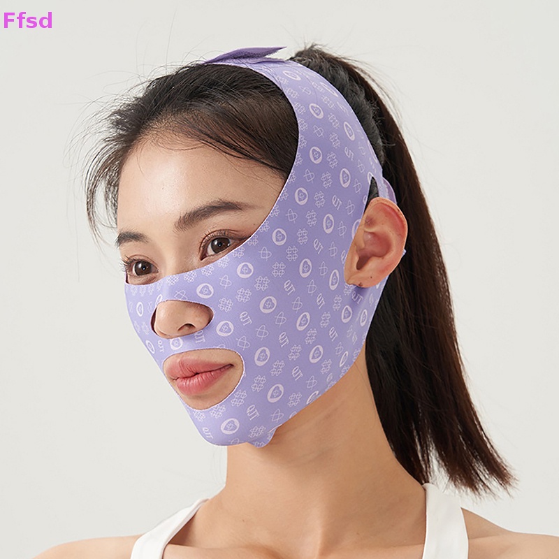 {Ffsd} Đai Đeo Nâng Cơ Mặt Tạo Cằm Chữ V Thon Gọn