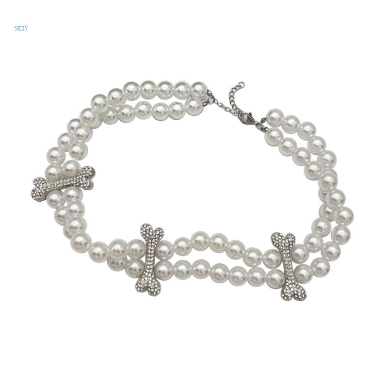 Vòng Cổ Choker Đính Ngọc Trai Nhân Tạo Thời Trang Dành Cho Nữ