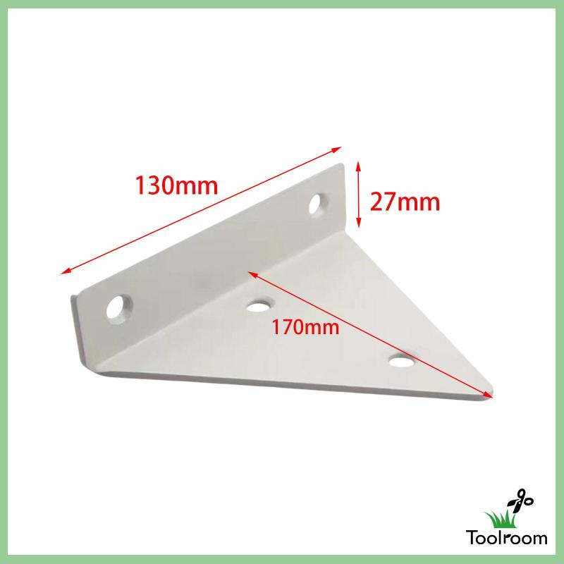 Giá Đỡ Bằng Kim Loại Gắn Góc Tường Tiện Dụng Cho Nhà Để Sách