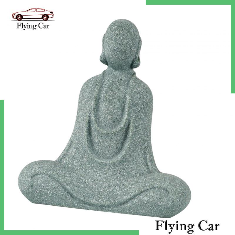 [Lzdjfmy2] Tượng Phật Bằng Nhựa Resin Điêu Khắc Trang Trí Hồ Cá / Phòng Yoga