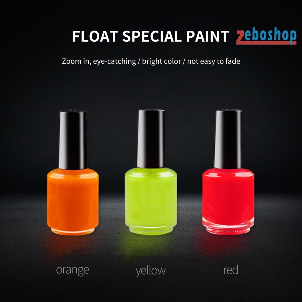 Zeboshop Sơn Nổi Nhiều Màu Sắc 15ml Độ Thanh Lọc Cao Tiện Dụng