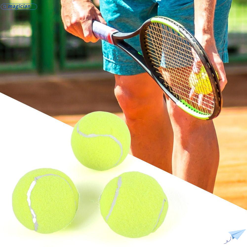 Set 3 Trái Bóng Tennis Màu Vàng Huỳnh Quang Tiêu Chuẩn Dùng Trong Nhà Và Ngoài Trời