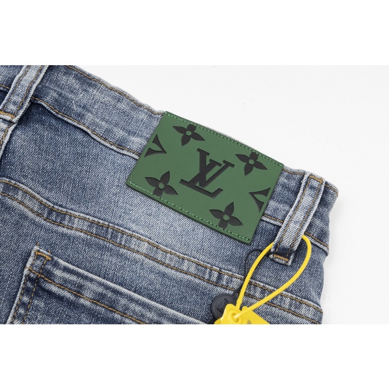 Quần Jean Dài In LOGO Tia Chớp Cổ Điển Thời Trang Đường Phố Cao Cấp L88V88-Trend Dành Cho Nam Và Nữ R6I56Euy7