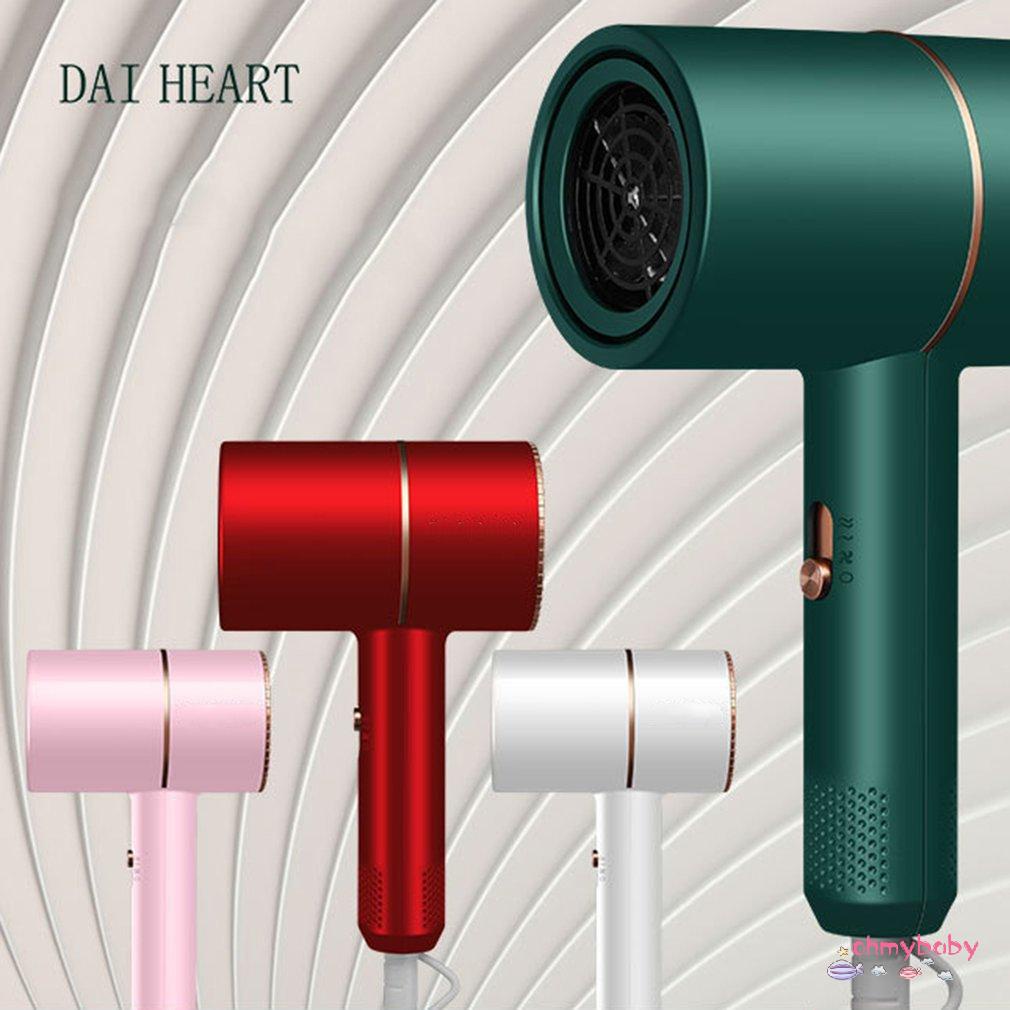 [Ready] Máy Sấy Tóc Tắt Tiếng Ion Âm Giảm Ồn Anion Ánh Sáng Xanh Công Suất Cao Cho Thiết Bị Gia Dụng [Z/7]