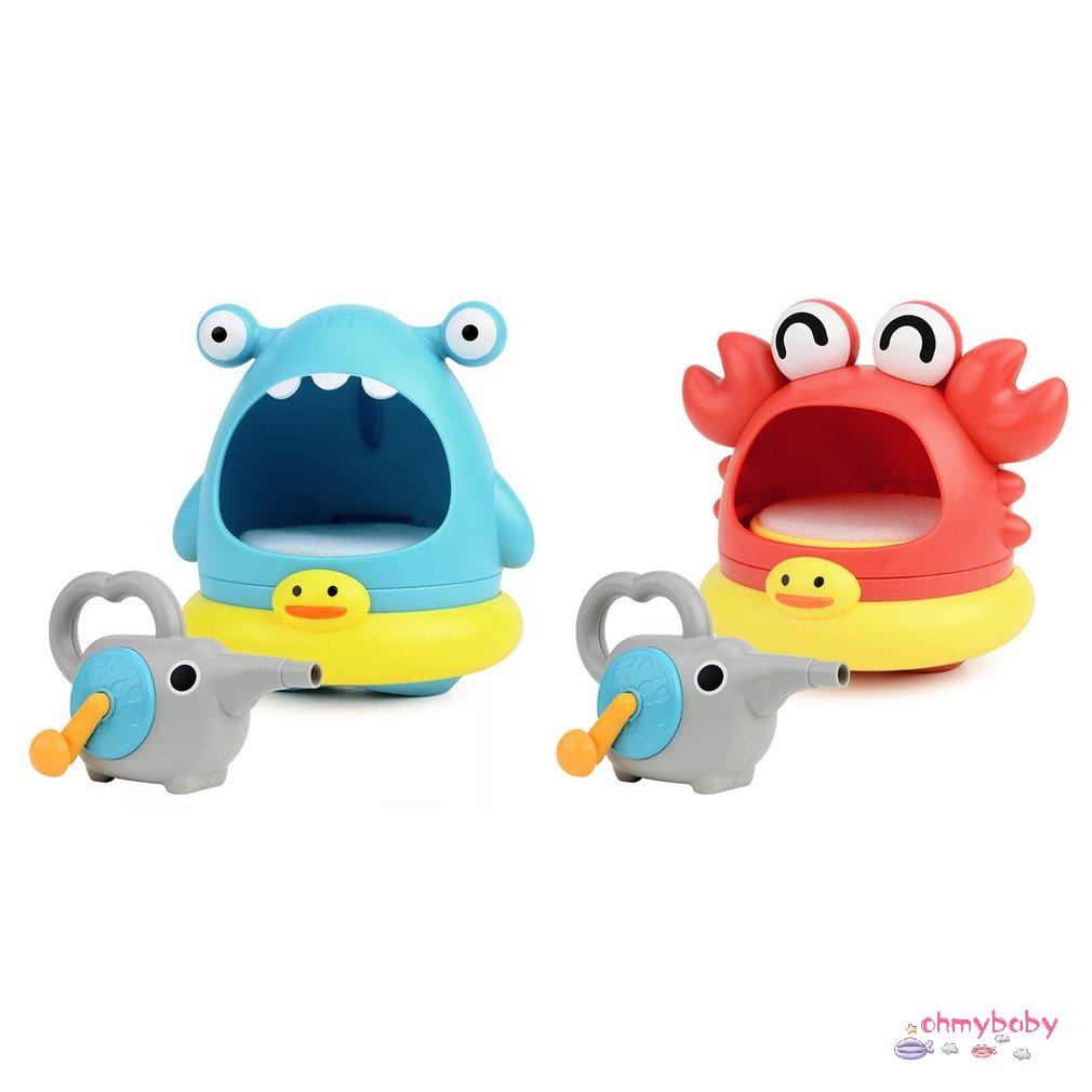 [Ready] Máy Tạo Bong Bóng Đồ Chơi Nhà Tắm Trẻ Em Bồn Xà Phòng Bằng Tay Quà Tặng [Z/2]