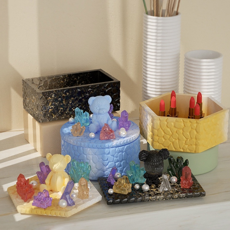 Khuôn Làm Giá Đỡ Nến / Xà Phòng / Nhẫn Tiện Dụng