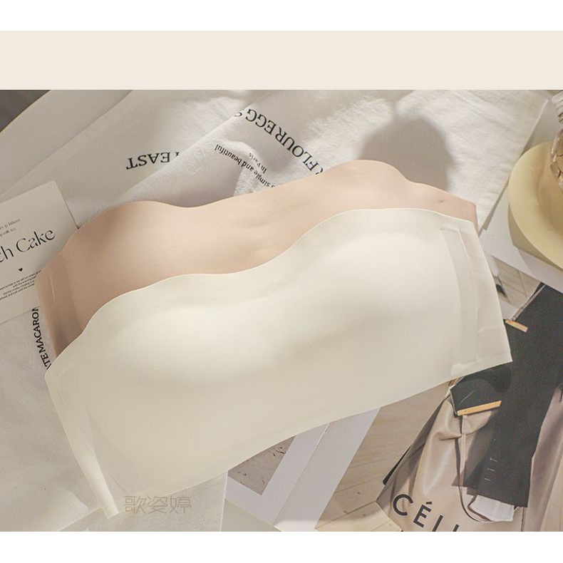 Áo Ngực Không Dây Không Đường May Mềm Mại Thoải Mái