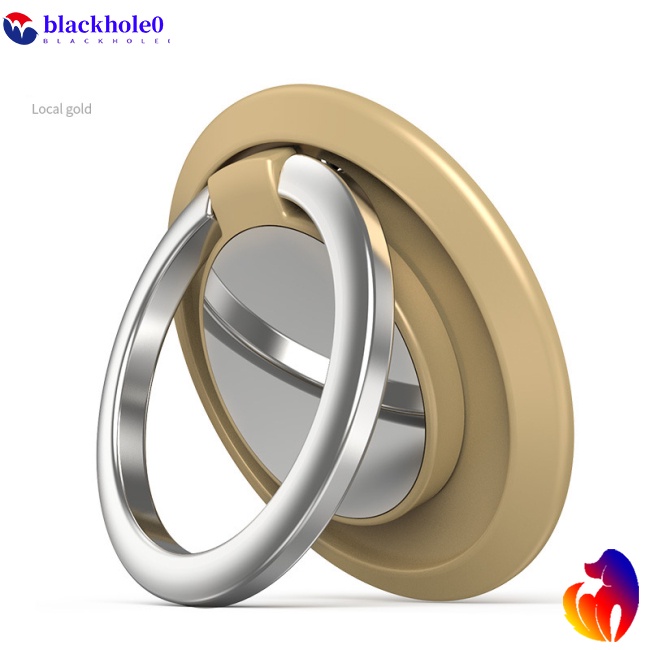 Giá Đỡ Điện Thoại Dạng Nhẫn Bằng Hợp Kim Có Nam Châm Gắn Xe Ô Tô