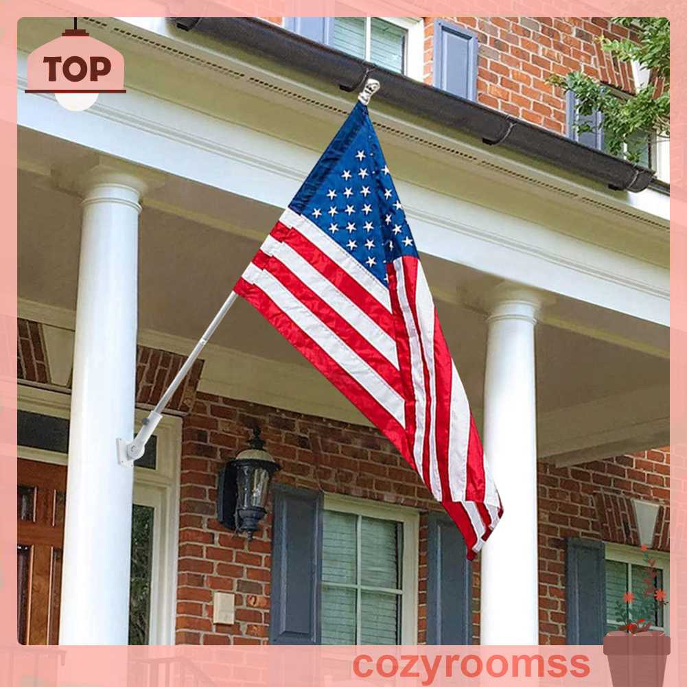 Giá Đỡ Cờ Gắn Tường Bằng Hợp Kim Nhôm Tùy Chỉnh Tiện Dụng Cho Gia Đ