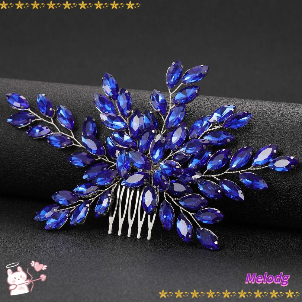 Lược Chải Tóc Giai Điệu|Trâm Cài Tóc Cô Dâu Màu Sắc Sang Trọng|Vương Miện Đội Đầu Kiểu Dáng Dễ Thương Xinh Xắn