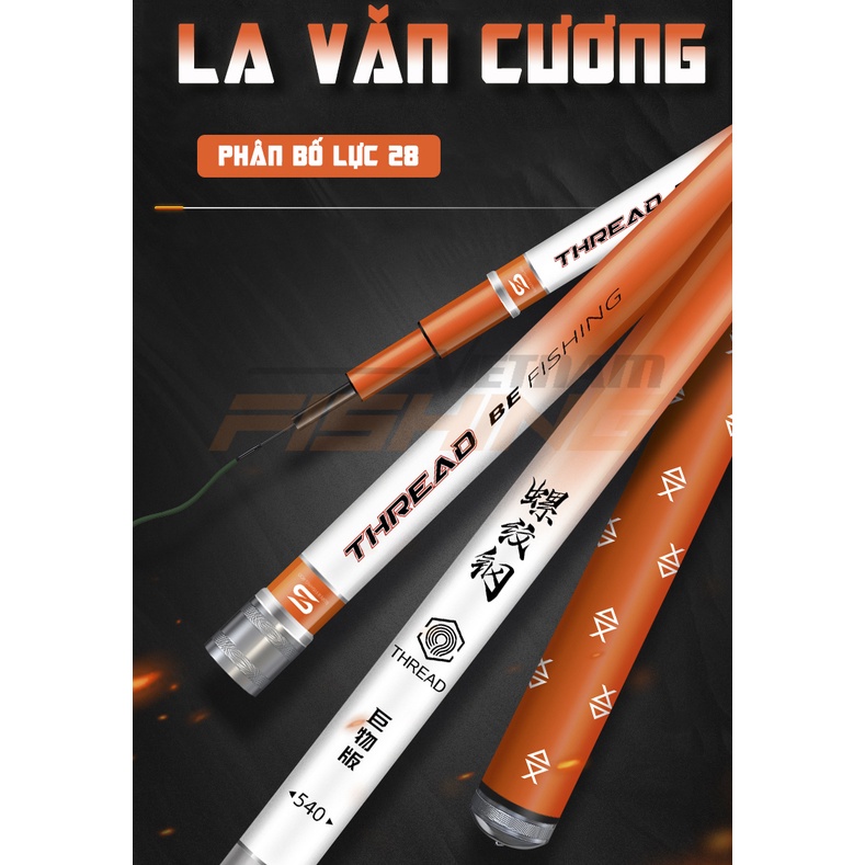 Cần câu tay HANDING La Văn Cương siêu tải, chuyên câu săn hàng