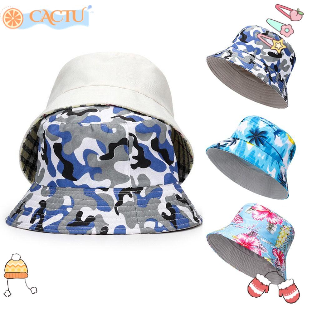 CACTU Nón Tai Bèo Kèm Dây Đeo Chống Tia UV / Gió Tiện Dụng Thời Trang Xuân Hè