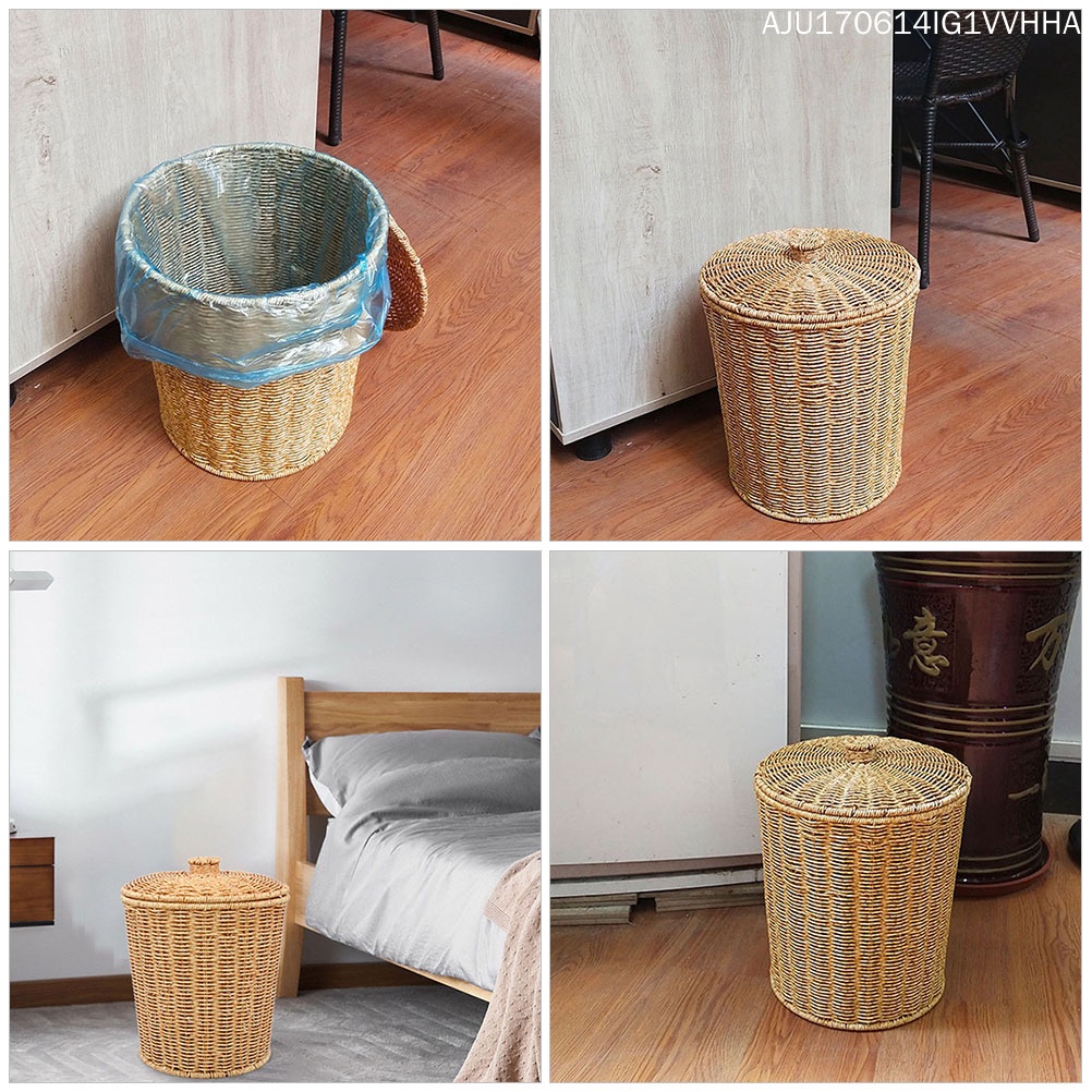 Thùng Rác Nhựa Có Nắp Đậy Tiện Lợi Chất Lượng