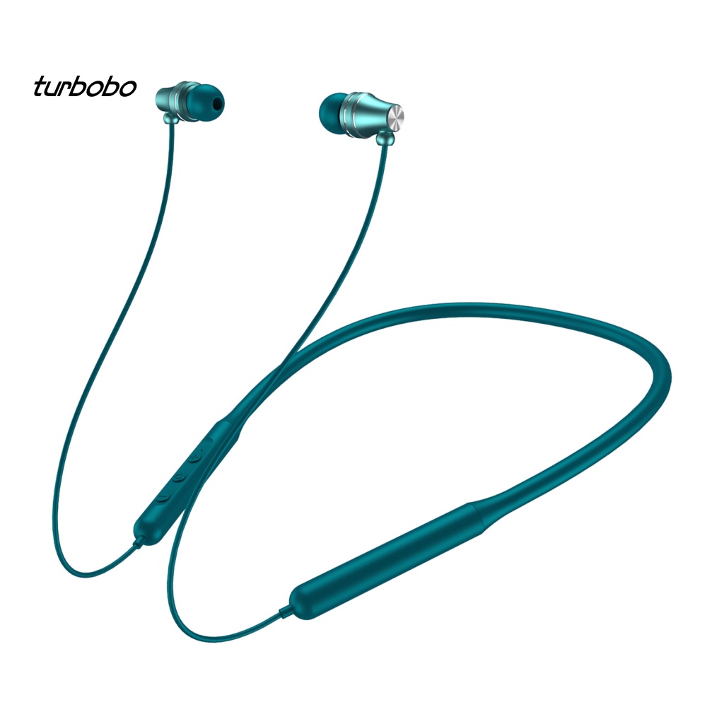 Tai Nghe Nhét Tai Không Dây 9D Chống Nước Kết Nối Bluetooth 5.0 GB13 Có Vòng Đeo Cổ Thể Thao