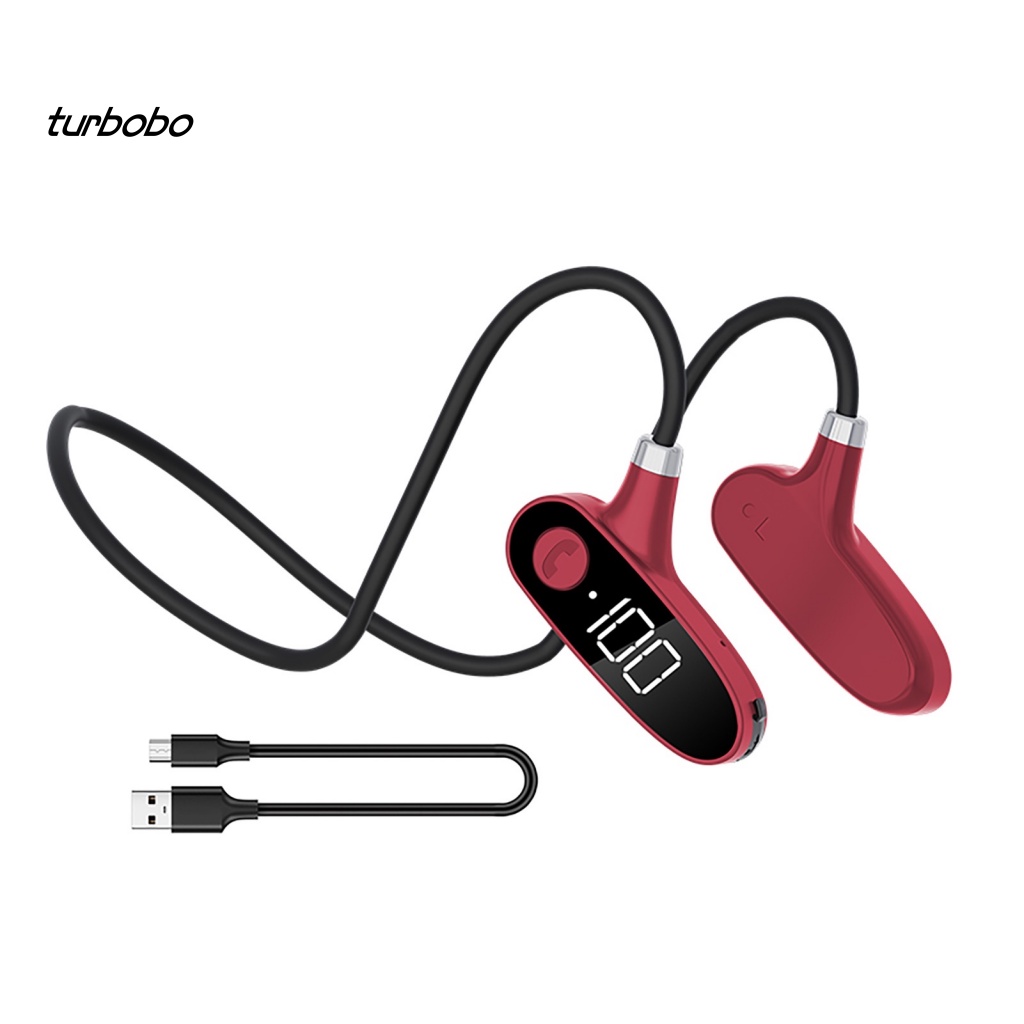 Tai Nghe Nhét Tai Thể Thao Không Dây Bluetooth Chống Nước IPX7 Khử Tiếng Ồn Có Màn Hình Kỹ Thuật Số turbobo H18