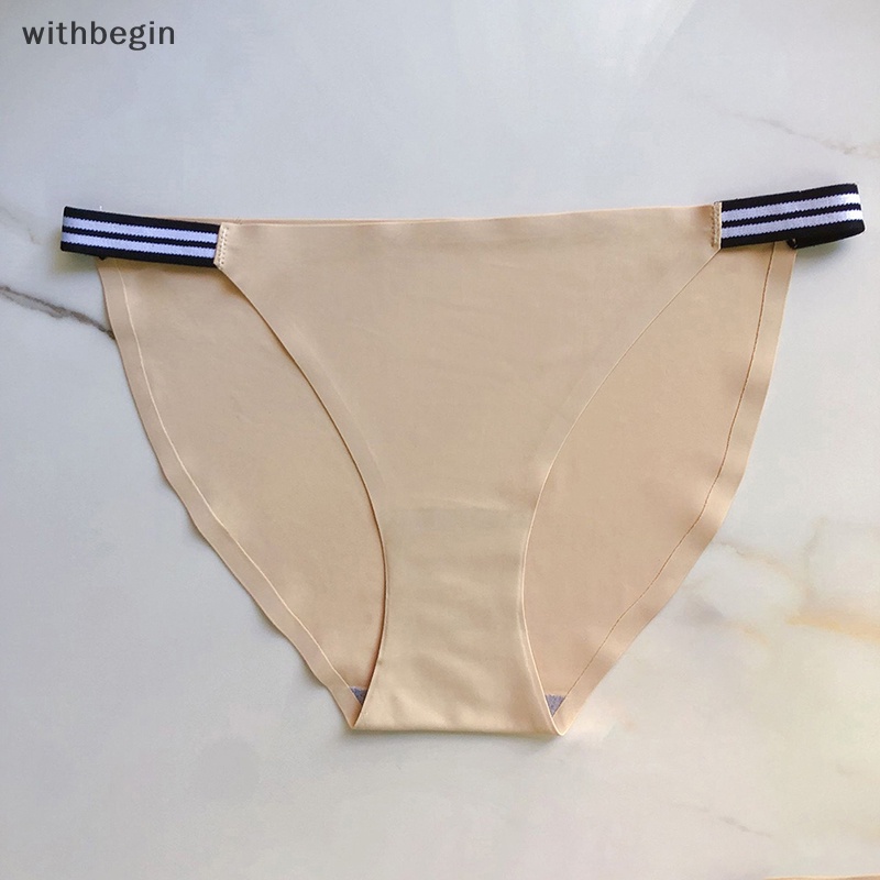 1 Quần Lót Mềm Mại Lưng Thấp Không Đường May 9 Màu Cỡ M-XL Thời Trang Cho Bạn Gái