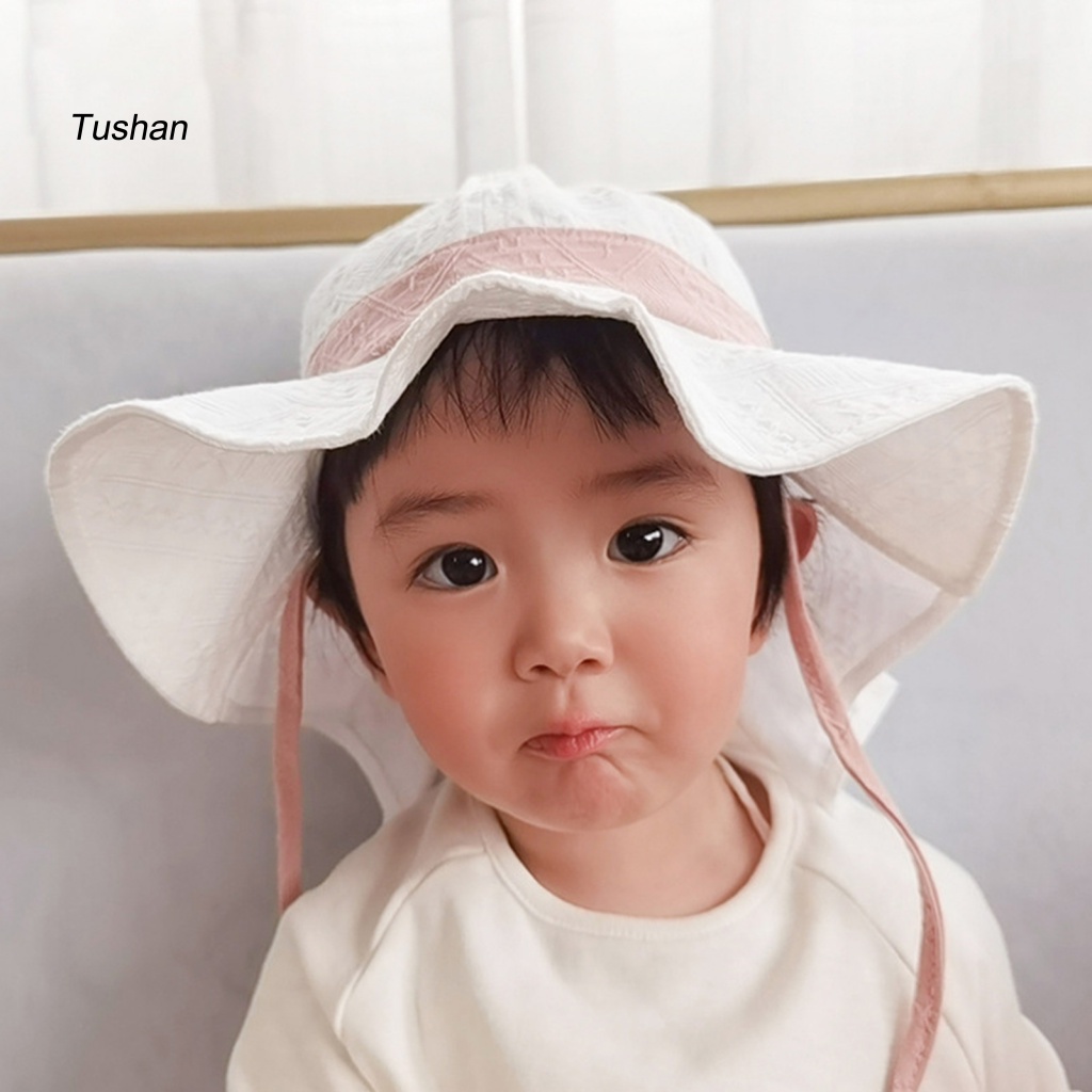 Mũ Bucket Vành Rộng Chống Nắng Bảo Vệ Da Thân Thiện Với Làn Da Dành Cho Trẻ Em