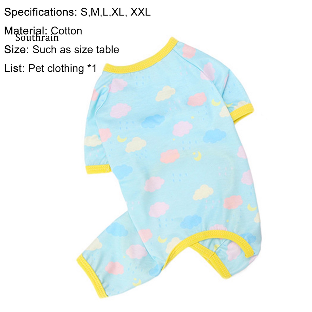 Áo Cho Cún Cưng Bằng Vải Cotton Mềm Mại Bắt Mắt