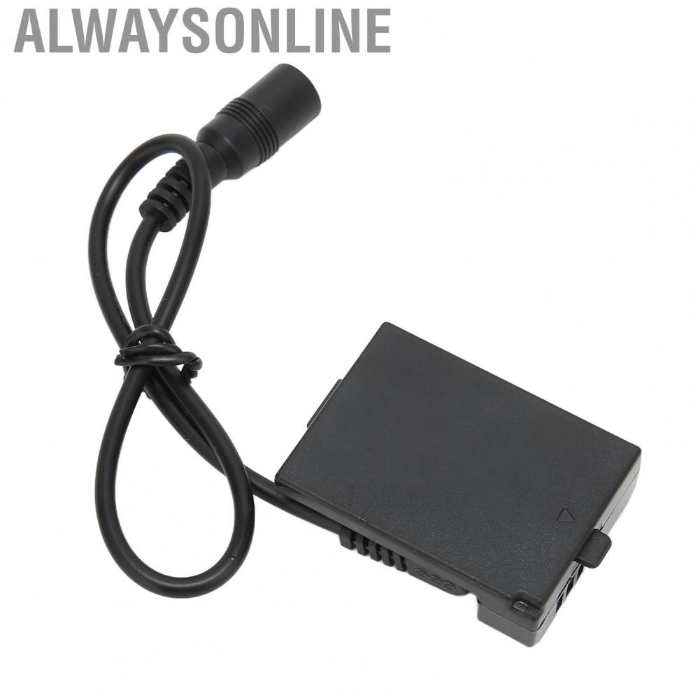 Alwaysonline E10 DC Coupler  Dummy Kit Multiple Protection 100-240V 50/60Hz Reliable ABS with Power Adapter for Photographer 4000D 2000D EOS