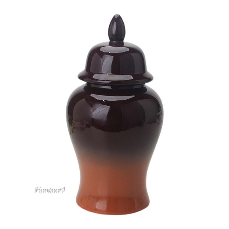 Lọ Gốm Đựng Trà Có Nắp Kích Thước 7x14inch 1