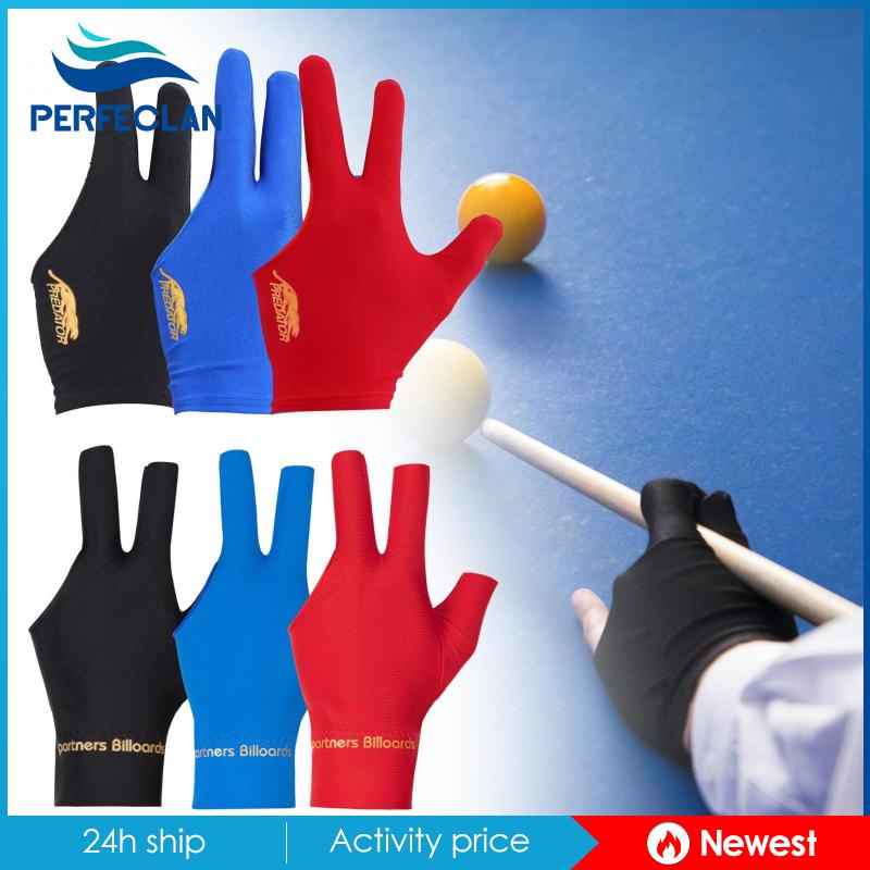 Găng Tay Trái / Hở 3 Ngón Chơi Bida