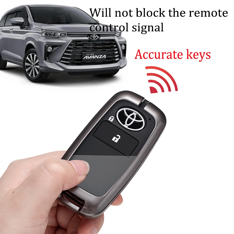 Vỏ Chìa Khóa For Toyota Yaris Cross 2022 - 2023 Móc Chìa Khóa ô Tô