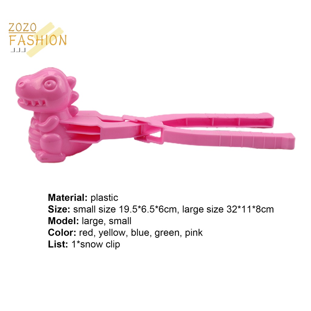 Kẹp Giữ Bóng Tuyết Hình Khủng Long Dành Cho Các Hoạt Động Ngoài Trời