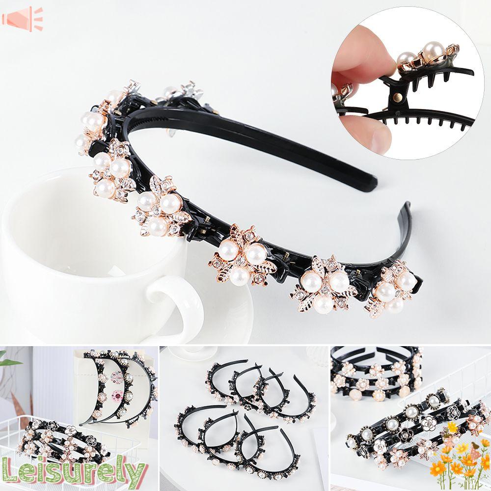 Kẹp Tóc Hai Lớp Tạo Kiểu Tóc Thời Trang Cho Nữ