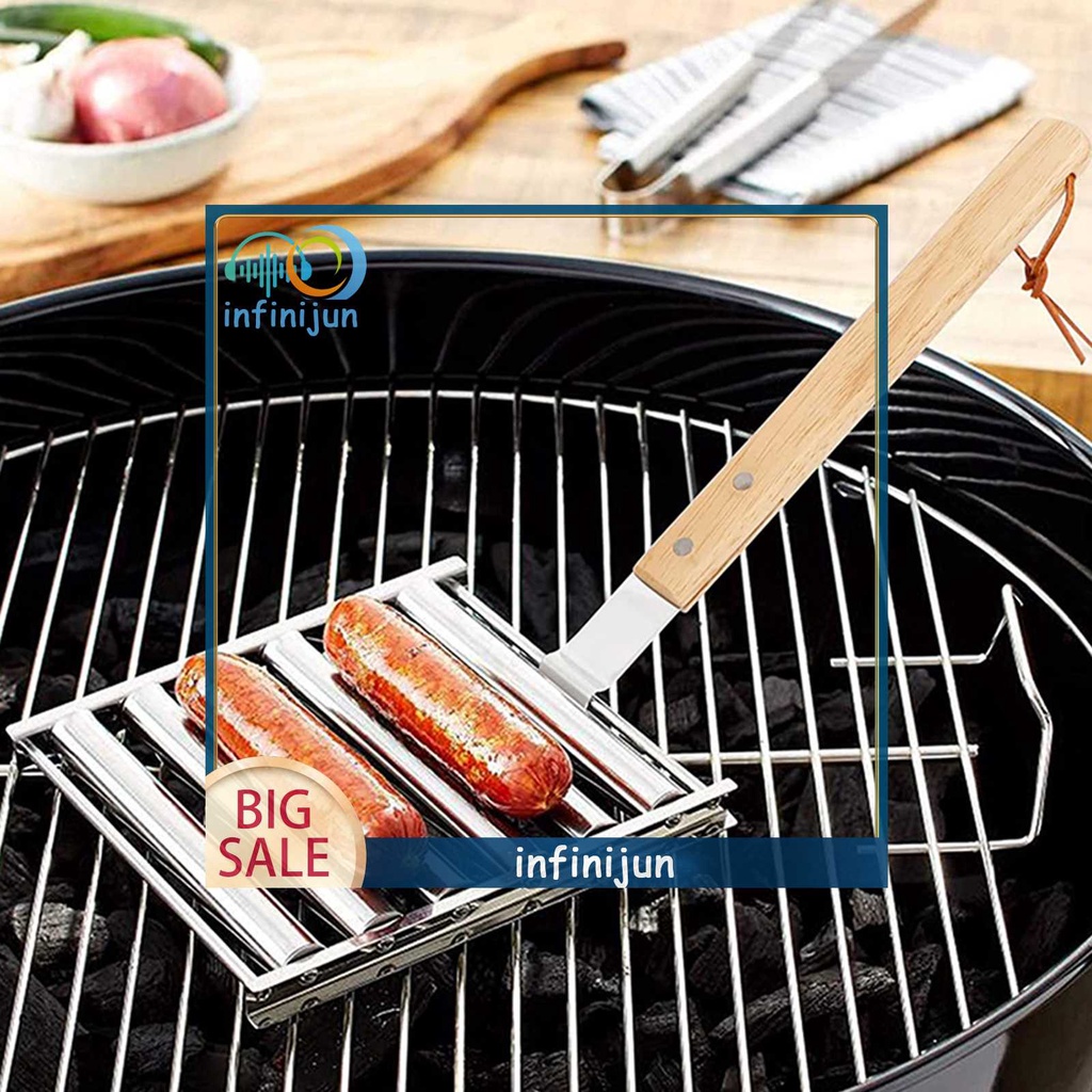 Giá Đỡ Xúc Xích Chịu Nhiệt Tiện Lợi Dành Cho Tiệc Nướng BBQ
