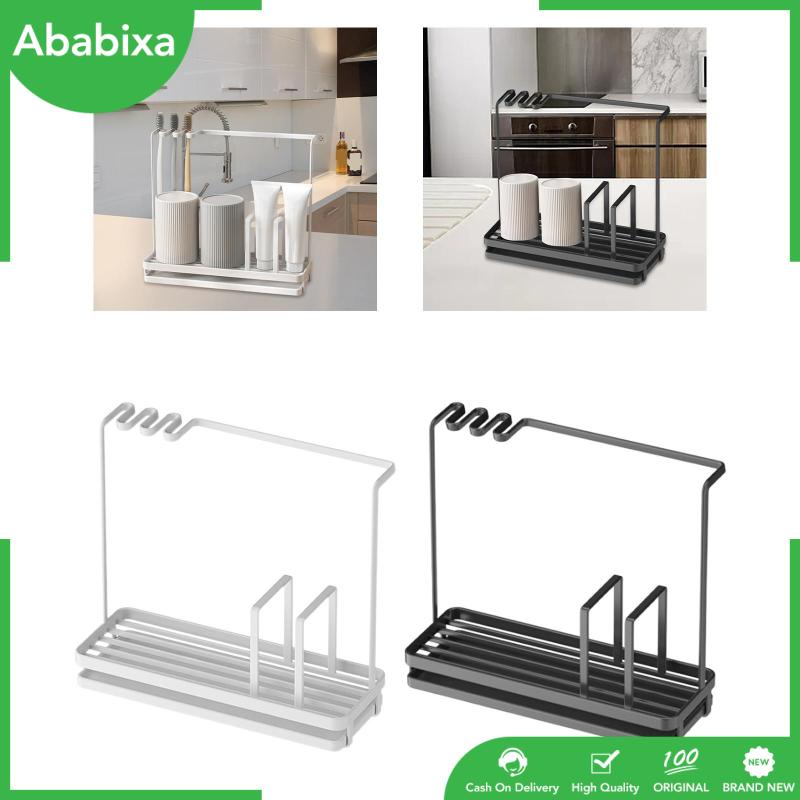 [Ababixa] Giá Treo Khăn Lau Chén Dĩa Thiết Kế Đáy Rỗng Thoát Nước Đa Năng Bền Chắc Tiện Lợi Cho Nhà Bếp Sturdy