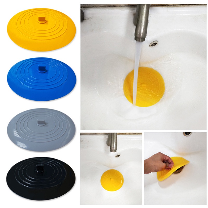 Nắp Đậy Cống Thoát Nước Bồn Rửa Chén / Cống Thoát Nước Nhà Tắm Bằng Silicone Chống Rò Rỉ