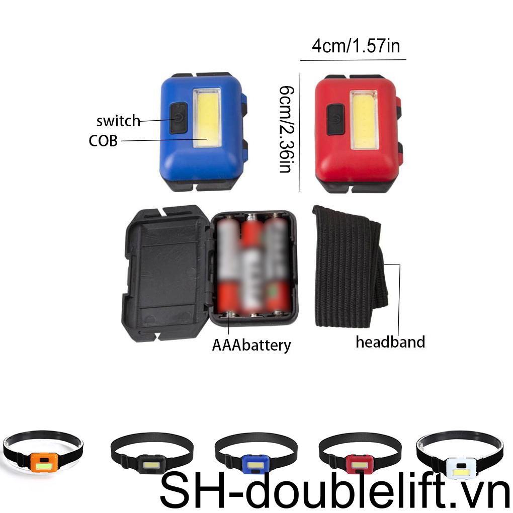 Đèn Pha LED COB IPX4 Chống Thấm Nước Mạnh Mẽ Cho Chạy Bộ Ban Đêm
