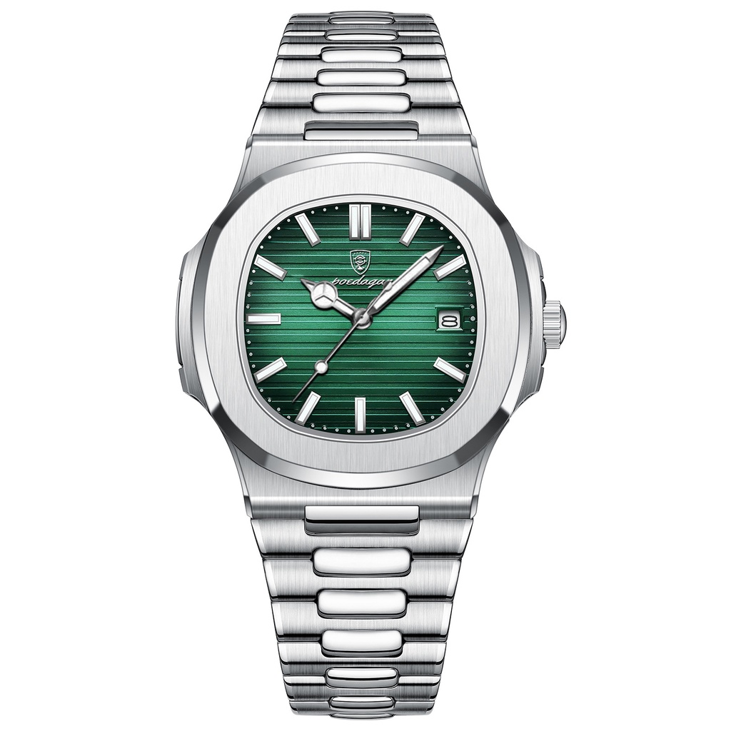 Đồng Hồ Thạch Anh Swiss Có Lịch Thời Trang Cho Nam